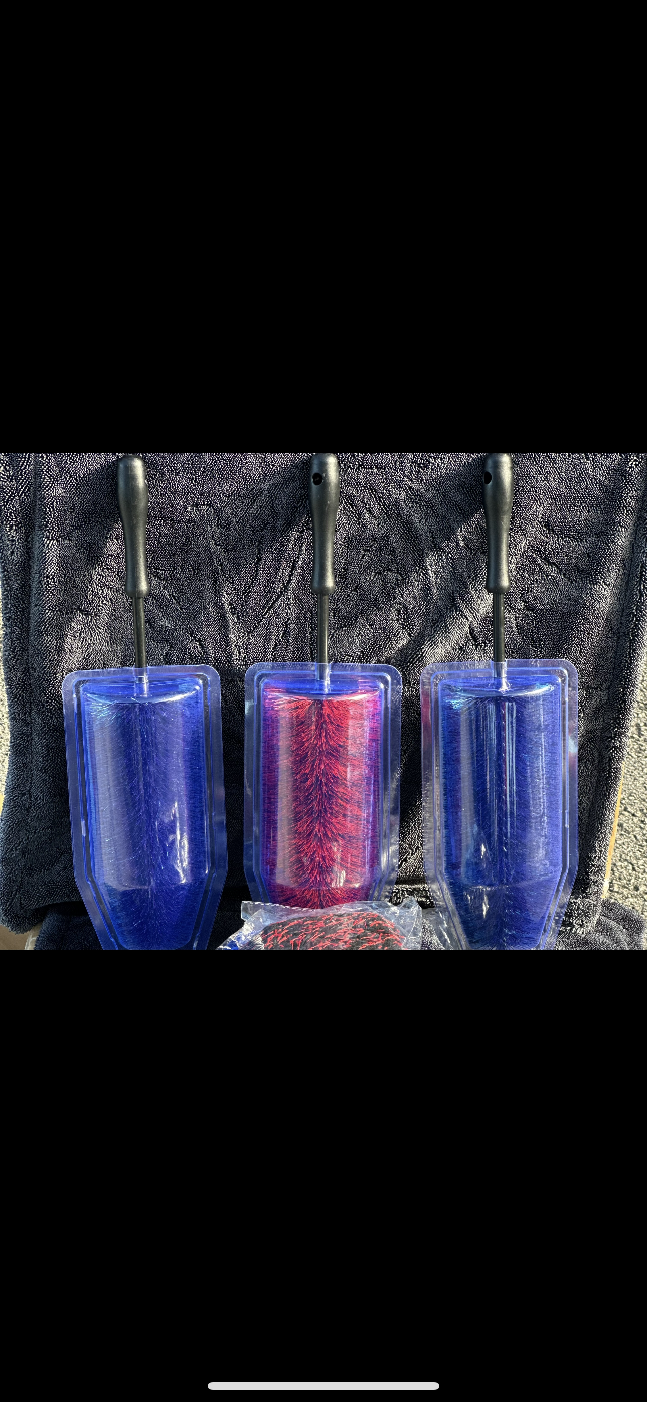 3 pack wheel brush