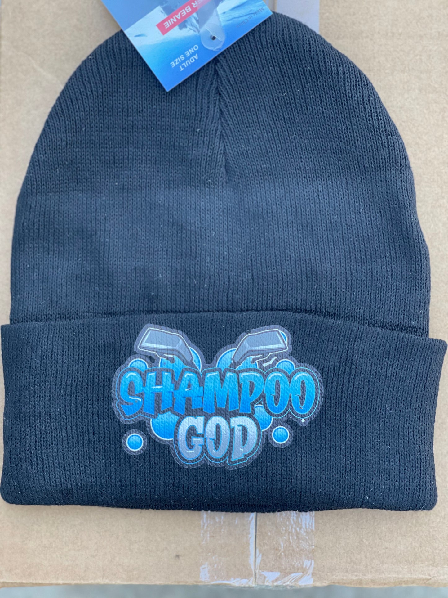 SHAMPOO GOD BEANIE